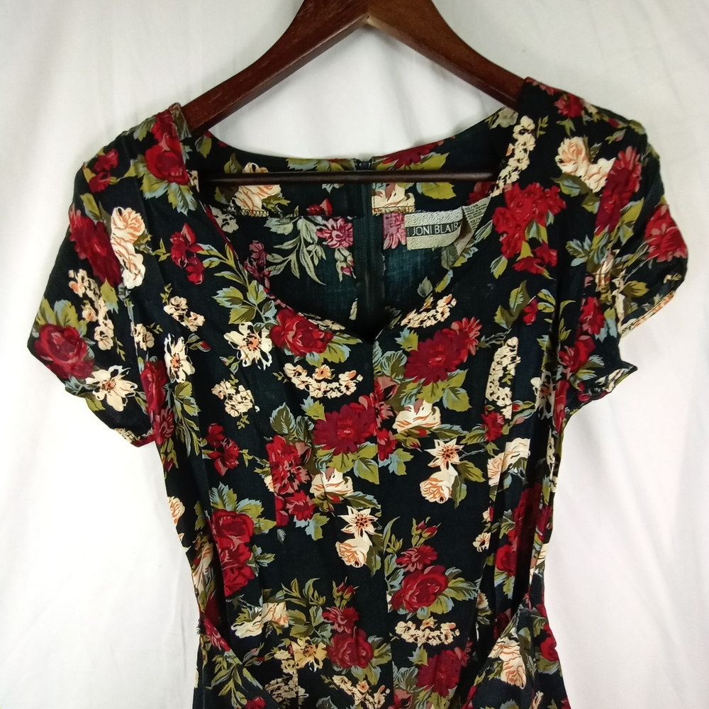 80's/90's Vintage Floral Romper/Dress